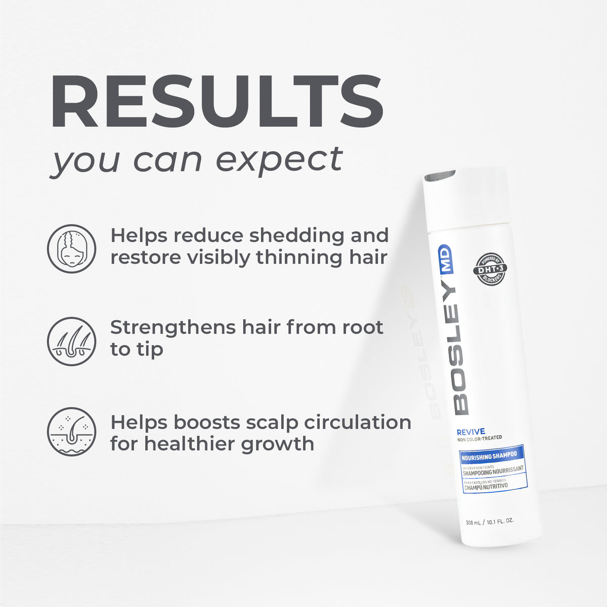 Revive Nourishing Shampoo for Non Color-Treated Hair – BosleyMD