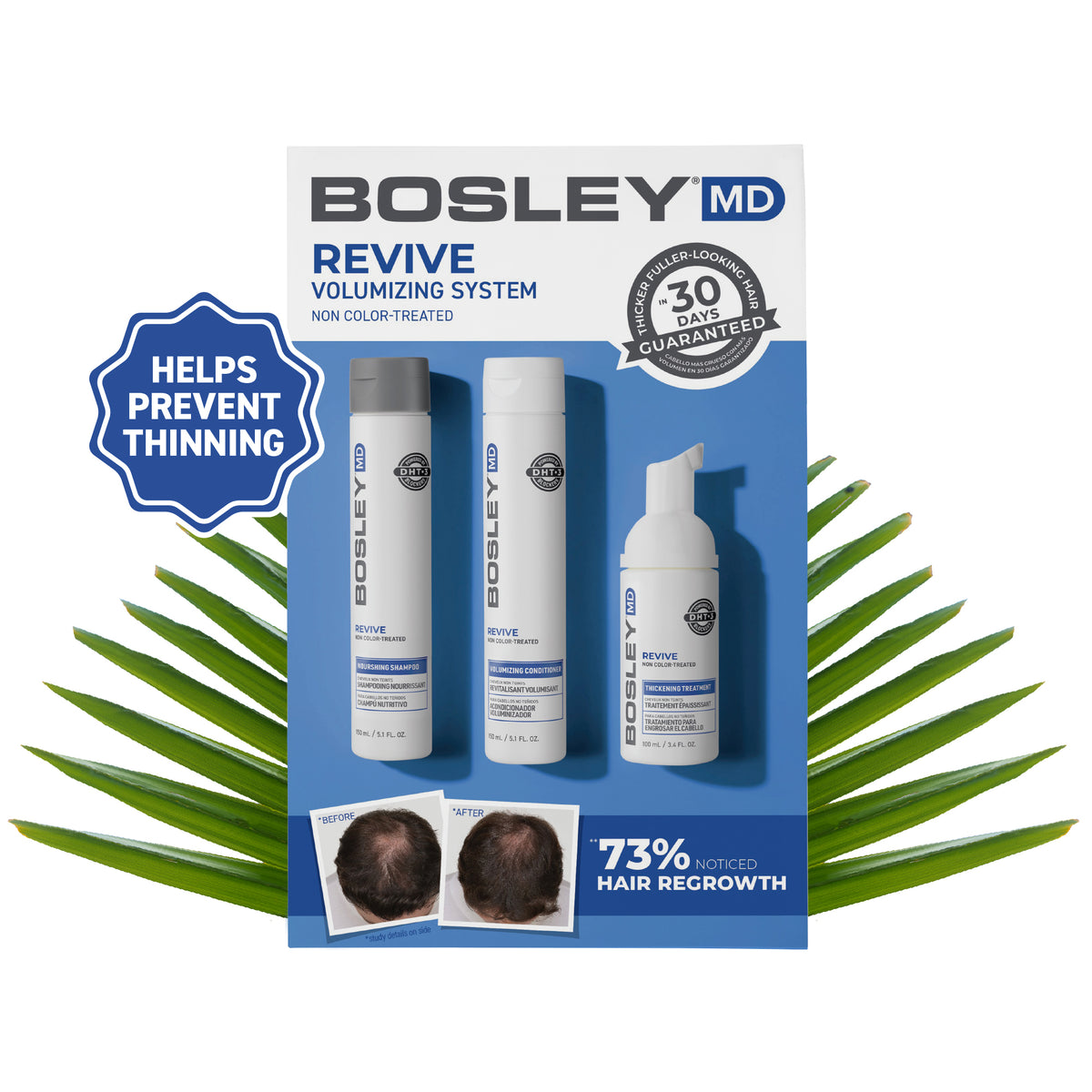 Revive Non Color-Treated Hair 30 Day Kit – BosleyMD