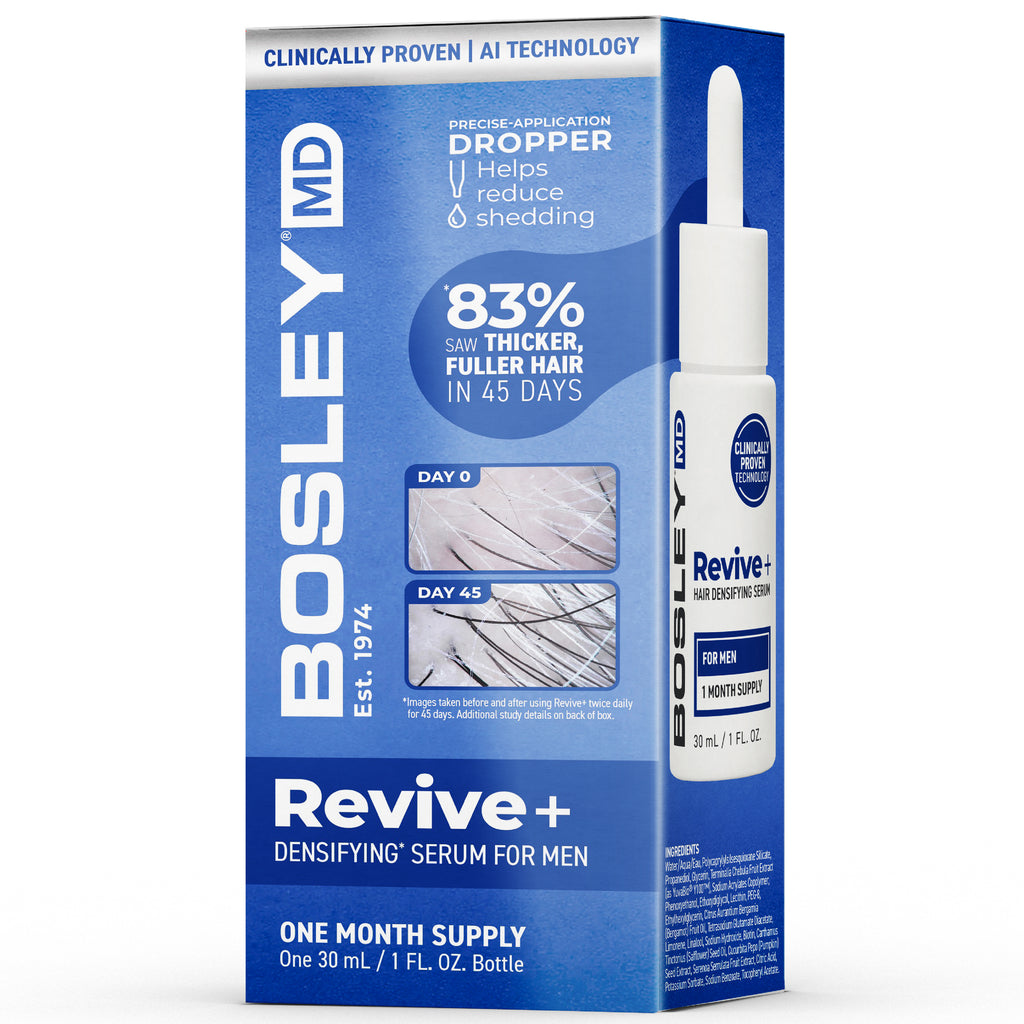BosleyMD Revive+ Densifying Serum for Men Box