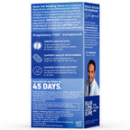 Back of the Revive+ Hair Densifying Serum for Men Box.