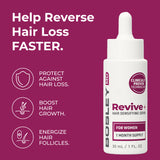 Help Reverse Hair Loss Faster. BosleyMD Revive+ Hair Densifying Serum for Women.