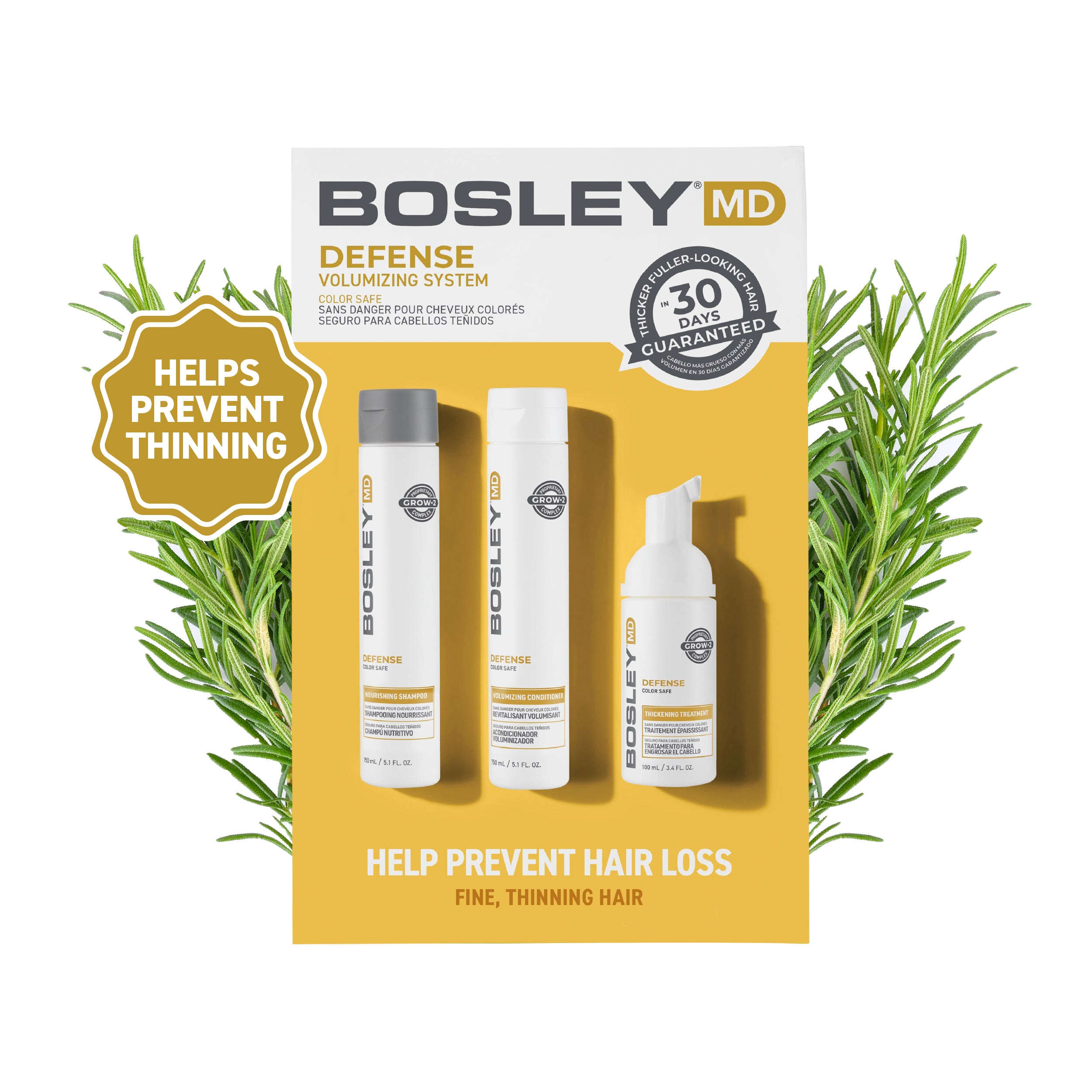 BosleyMD Defense Volumizing System.