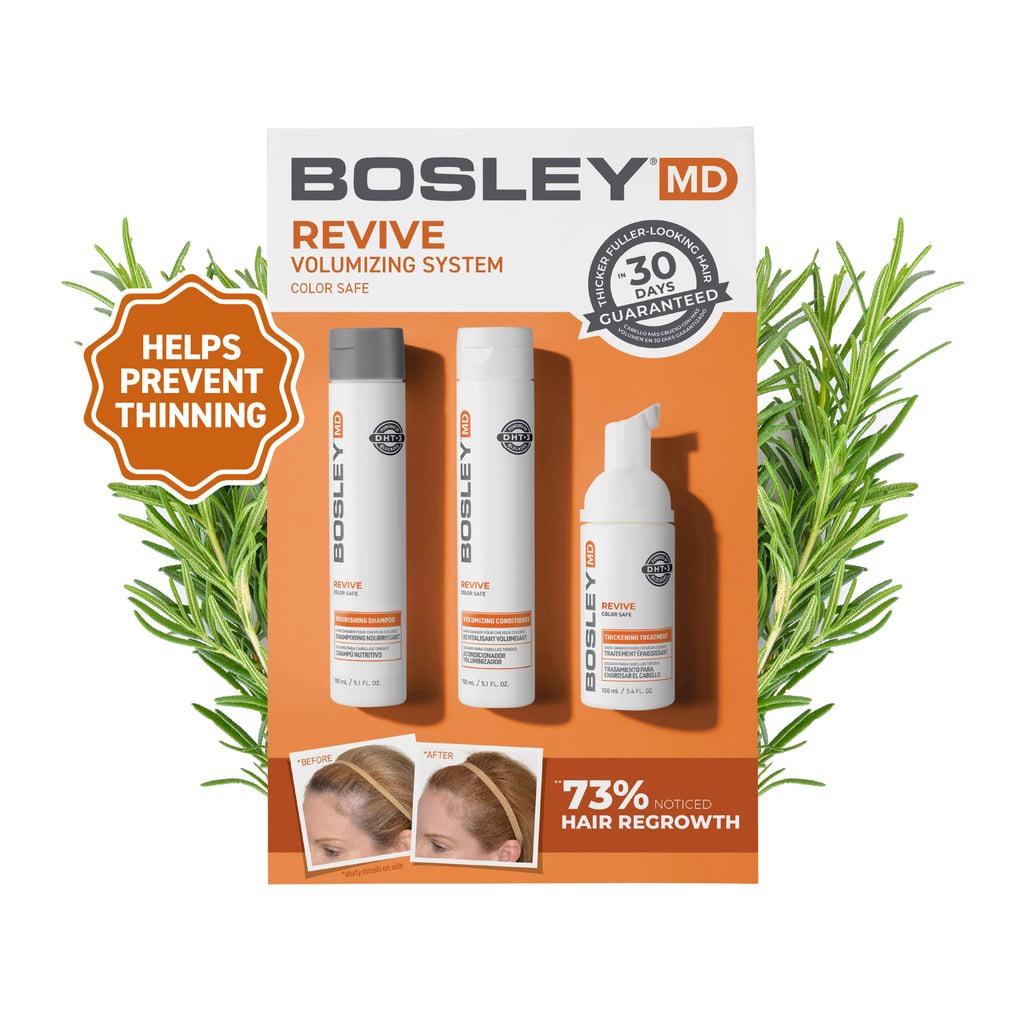 BosleyMD Revive Volumizing System Color Safe.
