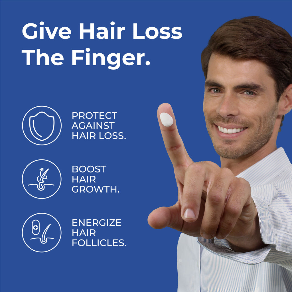 Give Hair Loss the Finger.