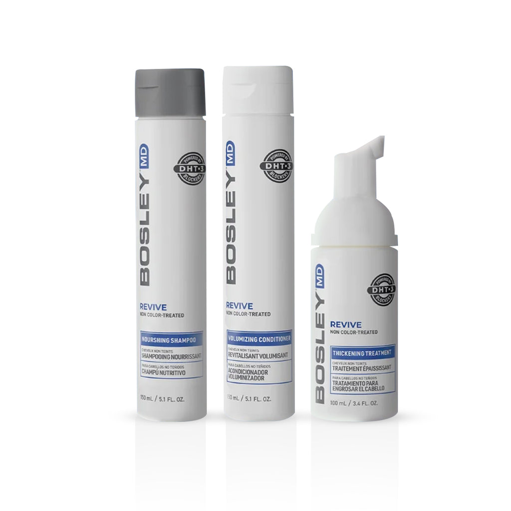 tent shampoo Revive Non Color-Treated Hair 30 Day Kit – BosleyMD