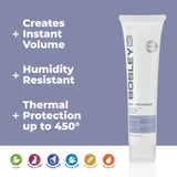 BosVolumize creates instance volume, humidity resistant, thermal protection up to 450 degrees.